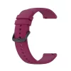 Techsuit - Watchband 20mm (W001) - Samsung Galaxy Watch 4/5/Active 2, Huawei Watch GT 3 (42mm)/GT 3 Pro (43mm) - Dark Red