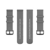 Techsuit - Watchband 20mm (W001) - Samsung Galaxy Watch 4/5/Active 2, Huawei Watch GT 3 (42mm)/GT 3 Pro (43mm) - Gray