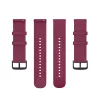 Techsuit - Watchband 22mm (W001) - Samsung Galaxy Watch (46mm)/Watch 3/Gear S3, Huawei Watch GT/GT 2/GT 3 (46mm) - Dark Red