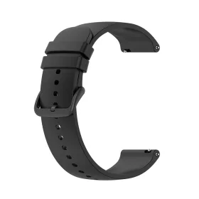   Techsuit - Watchband 22mm (W001) - Samsung Galaxy Watch (46mm)/Watch 3/Gear S3, Huawei Watch GT/GT 2/GT 3 (46mm) - Black