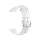 Techsuit - Watchband 20mm (W007PU) - Samsung Galaxy Watch 4/5/Active 2, Huawei Watch GT 3 (42mm)/GT 3 Pro (43mm) - White