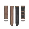 Techsuit - Watchband 20mm (W007) - Samsung Galaxy Watch 4/5/Active 2, Huawei Watch GT 3 (42mm)/GT 3 Pro (43mm) - Brown