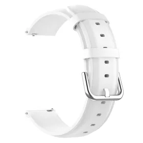   Techsuit - Watchband 22mm (W007PU) - Samsung Galaxy Watch (46mm)/Watch 3/Gear S3, Huawei Watch GT/GT 2/GT 3 (46mm) - White