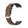 Techsuit - Watchband 22mm (W007) - Samsung Galaxy Watch (46mm)/Watch 3/Gear S3, Huawei Watch GT/GT 2/GT 3 (46mm) - Brown