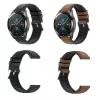 Techsuit - Watchband 22mm (W007) - Samsung Galaxy Watch (46mm)/Watch 3/Gear S3, Huawei Watch GT/GT 2/GT 3 (46mm) - Brown