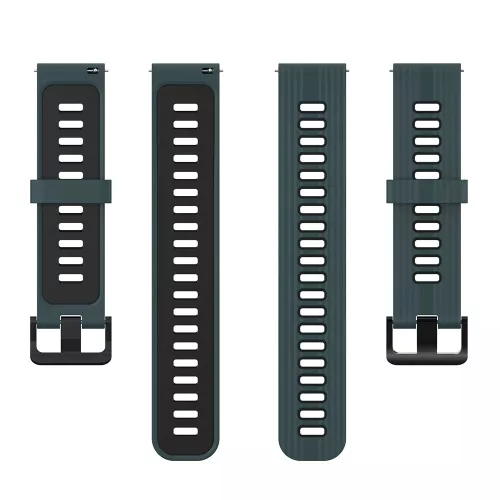 Techsuit - Watchband 22mm (W002) - Huawei Watch GT 2 (46mm)/GT 2 Pro/GT 3 Pro (46mm)/Ultimate, Xiaomi Watch S1 - Green