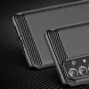 Techsuit - Carbon szilikon tok - Samsung Galaxy A13 4G - Fekete