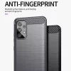 Techsuit - Carbon szilikon tok - Samsung Galaxy A13 4G - Fekete