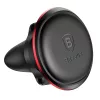 Baseus - Autós tartó SUGX-A09 (C40141201913-00) - Mágneses tapadás Szellőzőrácsra, 360° forgás, Kábellel Holder - Red