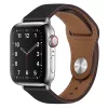 Techsuit - Watchband (W033) for MEN - Apple Watch 1/2/3/4/5/6/7/8/9/10/11/SE/SE 2/SE 3/Ultra/2/3 (42/44/45/46/49mm) - Fekete