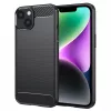 Techsuit - Carbon szilikon tok - iPhone 14 - Fekete