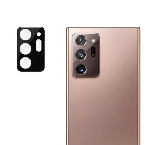 Techsuit - Full Camera - Kameravédő üvegfólia - Samsung Galaxy Note 20 Ultra / Note 20 Ultra 5G - Fekete